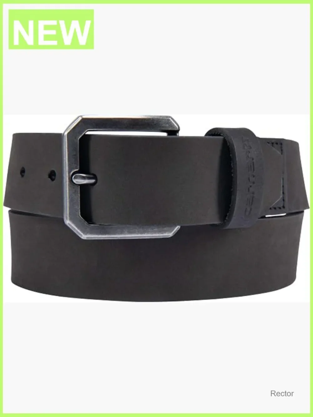 Full Grain Leather Belt with Harness Buckle 1.5